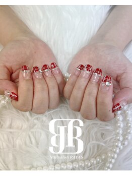 ネイルサロンレイアス(RAYAS)/チェックネイル