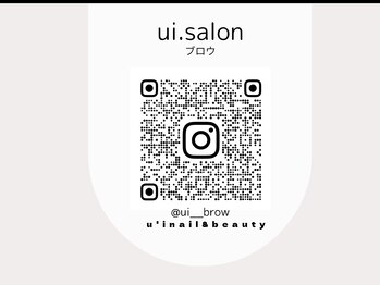 ウイ ネイルアンドビューティー(u'i nail&beauty)/ブロウ専用インスタグラム