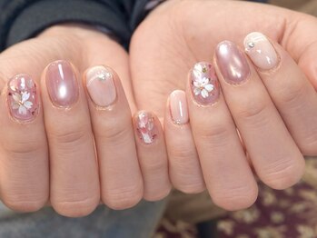 春桜のデザイン定額ネイル