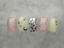 アイネイルズ 恵比寿店(I nails)/ニュアンスレースホロ
