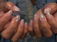 シェリーラメール 渋谷(cherielamer)/リボンネイル