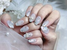 エンジェルガーデン 青山店(Angelgarden)/ブルーミラーネイル☆