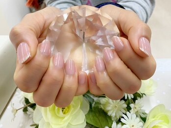 プルミエ ネイル(Premier Nail)/大人綺麗♪先端ラメ