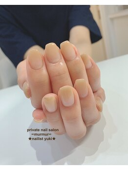 プライベート ネイルサロン マーマ(murmur)/ナチュラルグラデーション