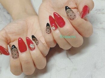 フランセス(Frances)/シースルードット×フレンチ