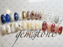 ジェムストーン(gemstone)/winter&ChristmasアートCコース