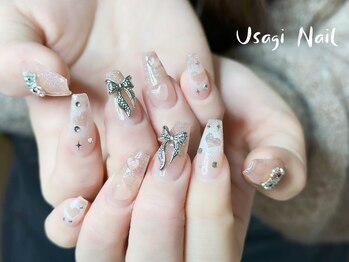 ウサギネイル 新大久保店(usagi nail)/冬ネイル