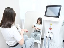 着替えなしで気軽に気になる箇所をセルフ脱毛していただけます♪