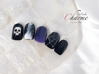 シャルム(Charme)/蜘蛛の巣ネイル