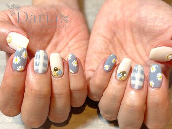 ダリア トータルビューティー(Daria. total beauty)/お花 ワンカラー チェック