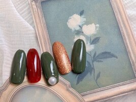 こっくりクリスマスカラー