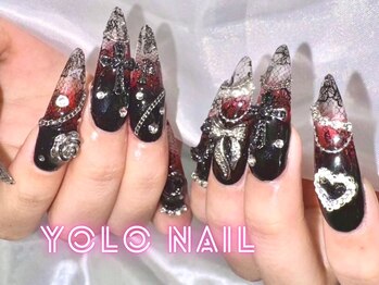 ヨロネイル 心斎橋店(YOLO NAIL)/病み系ガチャネイル★