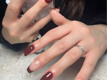 テテ(tete)/リピート多数!ボルドーカラー