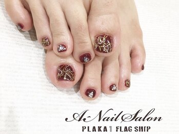 エーネイルサロン プラーカ本店(A-Nail Salon)/　ハートフット