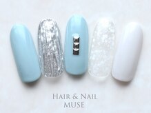 ミューズ MUSE 四街道大日店/ブルーミラーパールホワイト雪
