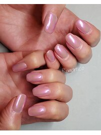 pink aurora