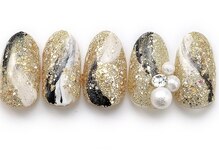 アリエル(Ariel)/振袖ネイル