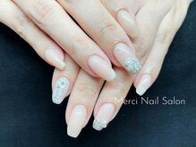 メルシー(Merci)/ワンカラー＋4本アート