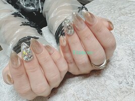 ミラーグラデ×埋め尽くし