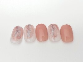 Bコース5200円ニュアンスネイル