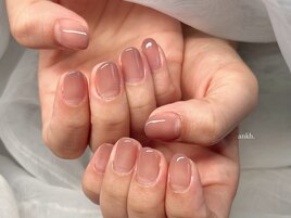 ベージュネイル