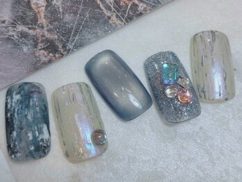 ネイル ラグーン 大泉学園(nail Lagoon)の写真/【定額S¥6500(新規)】シンプルからニュアンスアートまで充実◎その時の気分に合わせて選べる定額ネイル♪