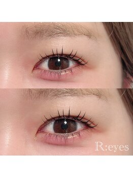 リアイズ 楽々園店(R:eyes)/束感まつ毛パーマ