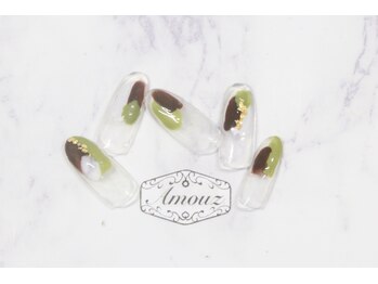 アモウズ(Amouz)/【シンプルアート/塗りかけ】5