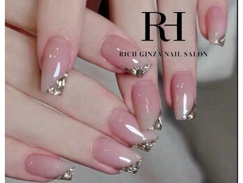 リッチ ギンザ(Rich Ginza)の写真/当日予約OK！パラジェル・フィルイン導入♪カラー1000色以上★周りと差がつく旬デザイン豊富&随時更新中！