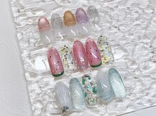 シェルウェリナ(SHeLL WELINA)の雰囲気（夏らしい人気アートを詰め込んだ定額デザイン★カラー変更OK★）