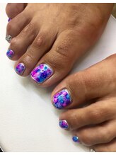 プライズアイリス アイラッシュ 池袋東口店(prize Iris eyelash)/〔フット〕ブリーディングネイル