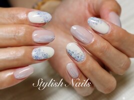 紫陽花ネイル２