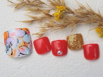 ネイルズガッシュ 大森駅前店(NAILs GUSH)/*スウィート・フラワー*