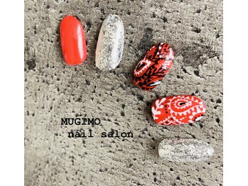 ムギモ(MUGIMO)/ペイズリーnail/6800