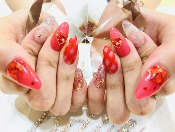 エスフィーネイルサロン ブリーユ(Esfy nailsalon Brille)/チェックネイル