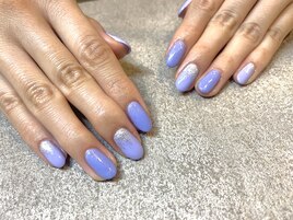 【パラジェル】シンプルネイル