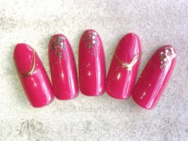 大人上品ミラーネイルホロ