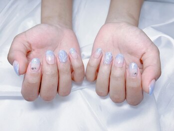 ヤシネイル(Yashi Nail)/シンプル持込 マーメイドネイル