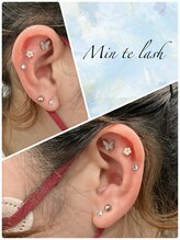 ミントラッシュ 郡山桑野店/耳つぼジュエリー☆