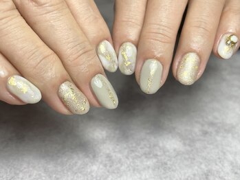 ミルティー(Milty)/beige & gold nuance