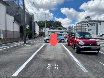 サンシー整体(SunCY整体)/20番が当院駐車場になります