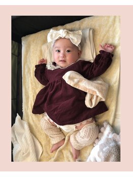 きょうわ整体院/施術中のお子さまの様子