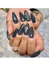 ジュリーネイル 所沢店/へびラメネイル