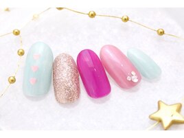 ハートポップネイル