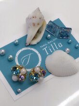 ネイル サロンティーラ(Tilla)/スワロフスキーアクセサリー