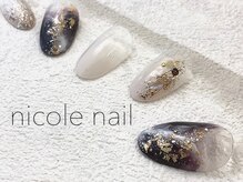 ニコルネイル(nicole nail)/Ｈ1121　Fantasia　￥10000
