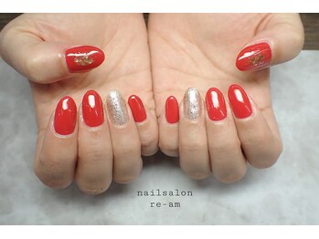 レアム(re-am)/定額ネイル/ジェルネイル/オフ