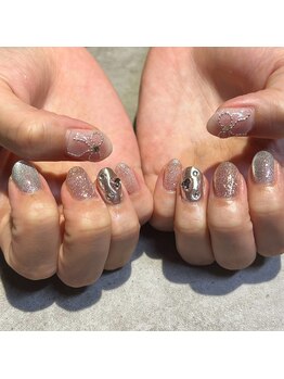 イチ 富山駅店(Ichi)/大人気リボンネイル