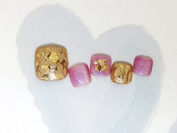 ネイルライフ(NailLife)/ギララメワンポイントマグフット