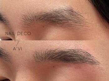 ネイルデコ(nail DECO)/メンズ眉毛スタイリング